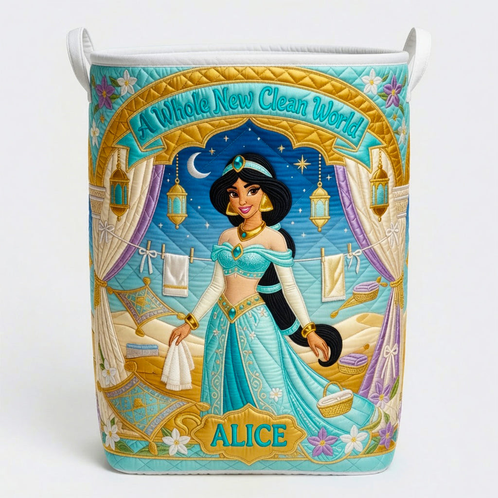 Fantasy Quilted Laundry Basket Personalized Gifts 05HADT090726