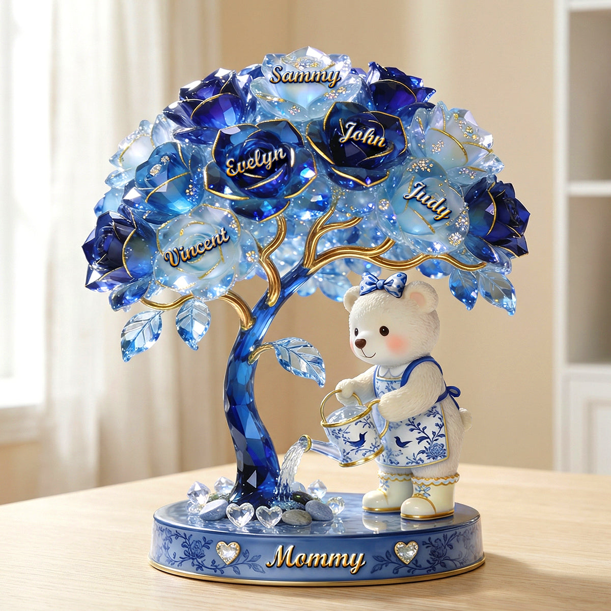 Growing With Mom Acrylic Plaque - Personalized Gifts For Mom 03PGDH020426