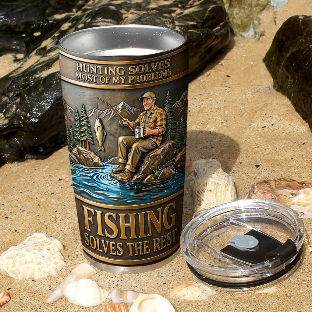 Fishing Tumbler - Custom Photo Gifts For Fishing Lovers 05tyqn020326