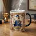 Lovely Skeleton Celebrate Graduation Magic Mug - Personalized Gifts For Graduates 02tydh250426
