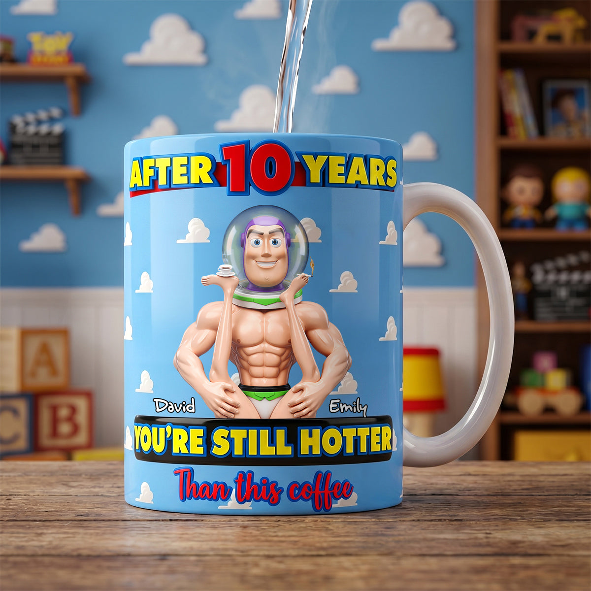 Funny Couple Coffee Mug - Personalized Gifts For Couple 04TODH230626