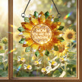 Sunflower Bee Suncatcher - Personalized Gifts For Mom 01TYDH170426