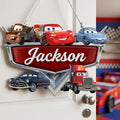 Racing Crew Acrylic Sign - Personalized Gifts For Kids 01nata250626