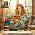Book Lover Suncatcher - Custom Photo Gifts For Book Lovers 01nadh030426