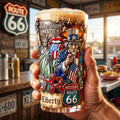 Patriotism Beer Glass - Personalized Gifts For Patriots 03pata270526