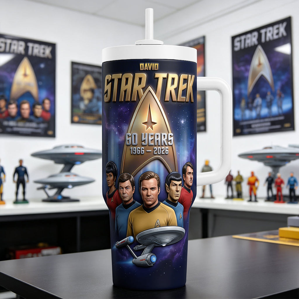 60th Anniversary Space Adventure Tumbler - Personalized Gifts For Space Lovers 02natn030326
