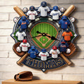 Personalized Gifts For Sport Lovers Acrylic Hanging Wall Clock 01hudt200326