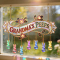 Cute Little Peeps Suncatcher - Personalized Gift For Grandma/Mom 01KIMG250326