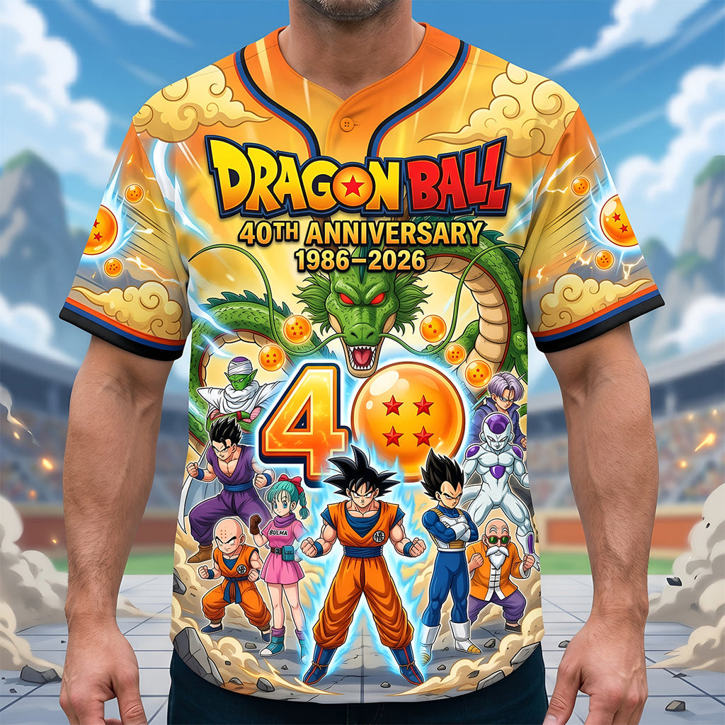 40th Anniversary Adventure Baseball Jersey - Personalized Gifts 02tytn260626