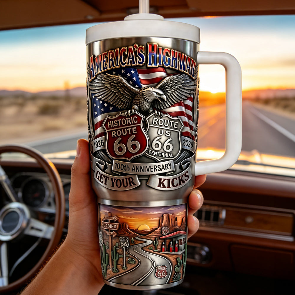 Centennial Century Celebration Tumbler - Personalized Road Trip Lovers 02qhdt060326