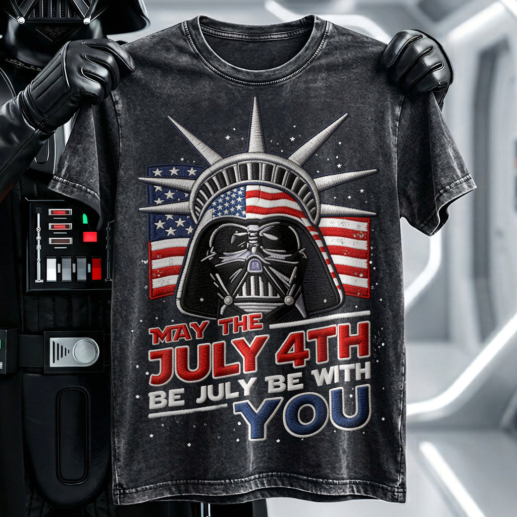 Patriotic Freedom Celebration Gift Washed Shirt 012PATA050626
