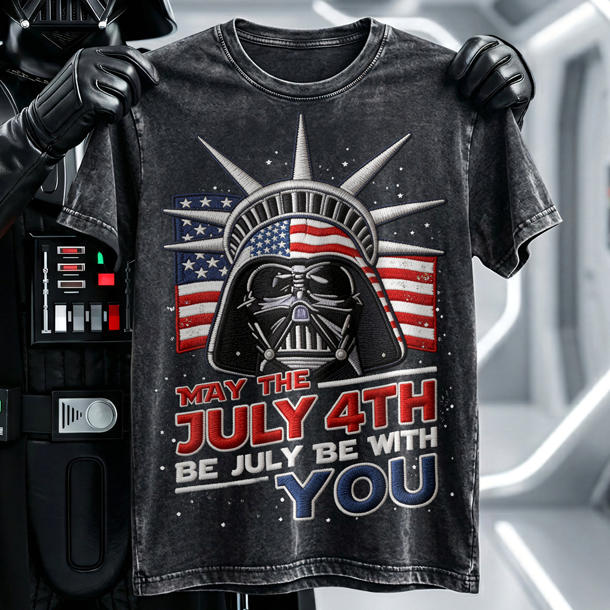 Patriotic Freedom Celebration Gift Washed Shirt 012PATA050626