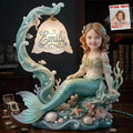 Cute Mermaid Princess Light Box - Personalized Custom Photo Gift For Kids 02NADT190326