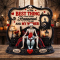 Naughty Spooky Couple Acrylic Plaque - Personalized Gifts For Couple 079tydh080626
