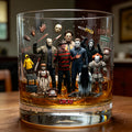 Scary Villain Drinking Glass - Personalized Gifts For Horror Lovers 04ohtn110326