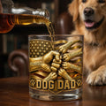 Dog Dad Drinking Glass - Personalized Gifts For Dads 03nalu190526