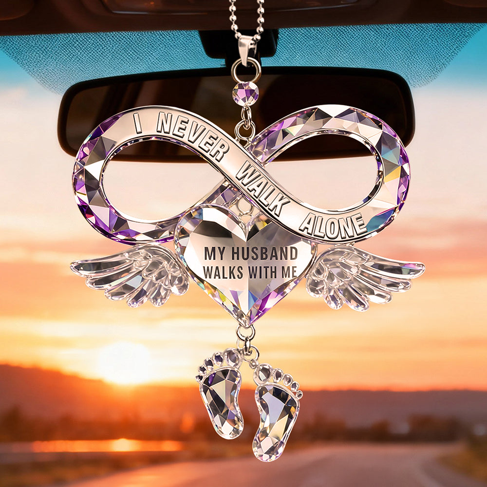 Infinity Love Keepsake Car Ornament Personalized Gifts For Loved One 04KIDT280326