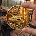 Sunset American Forest Trail Coin, Personalized Gifts For Off-road Lovers 03qhdt260526