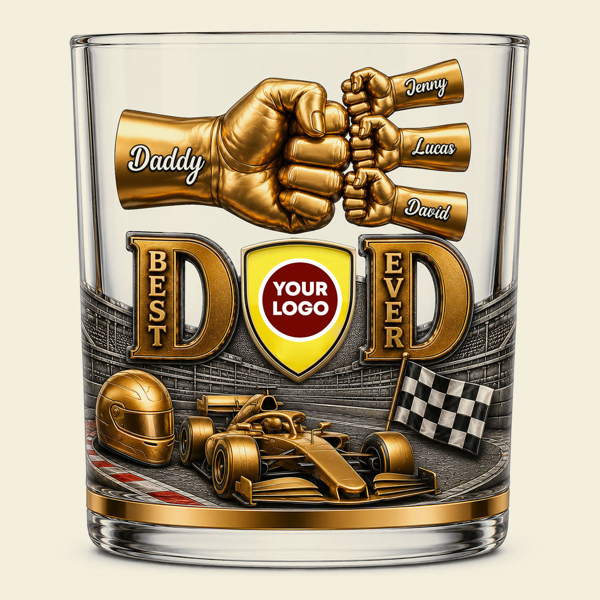 Racing Dad Personalized Glass For Dad 120nati080626