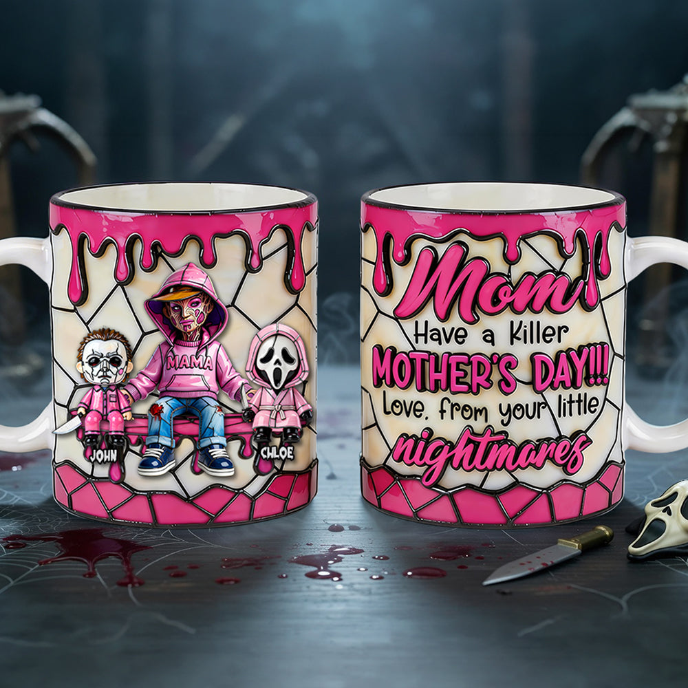 Macabre Mama Coffee Mug - Personalized Gifts For Mom 02OHDT060426