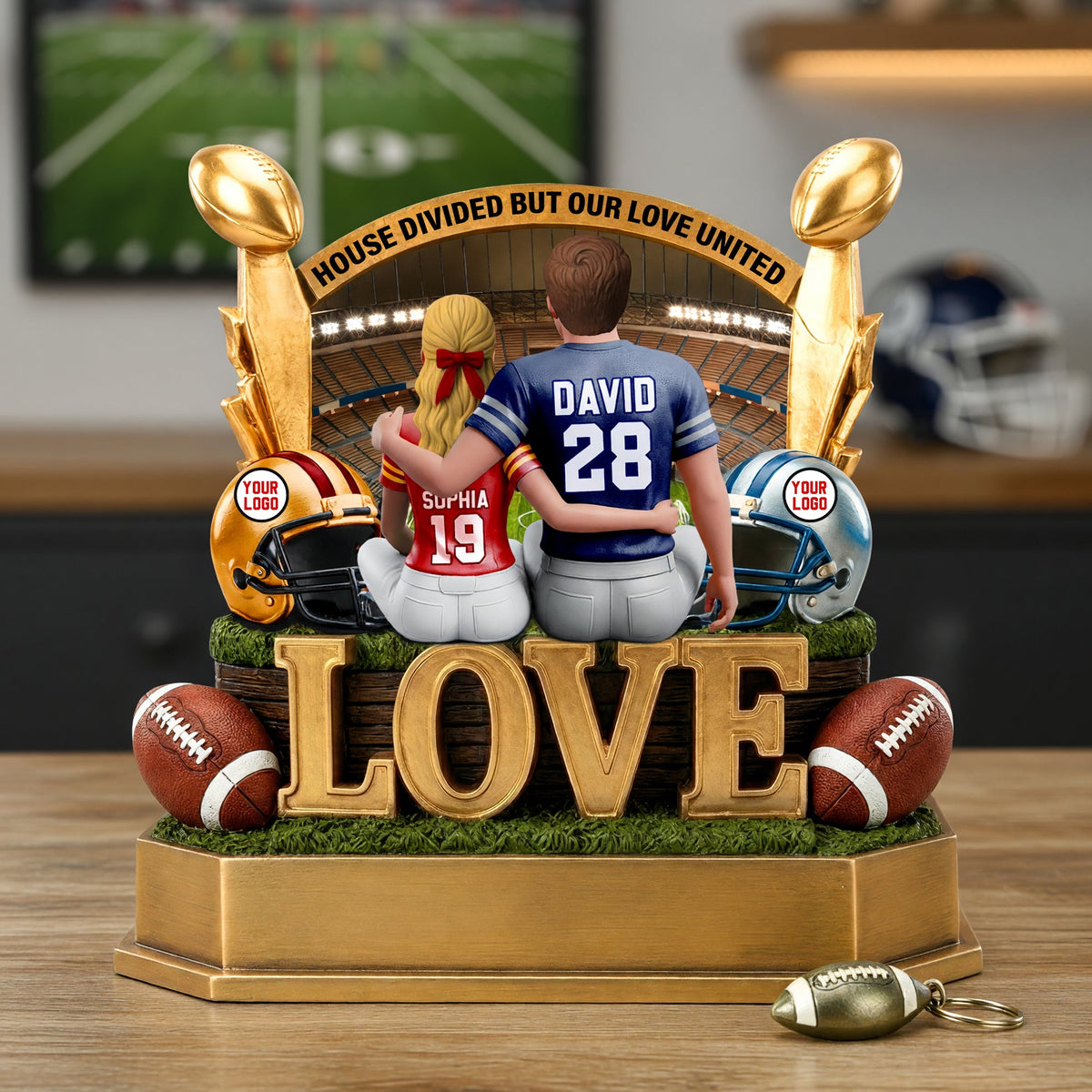 Eternal Affection Acrylic Plaque - Personalized Gifts For Sporty Couples 05ohqn200626