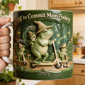Silly Frog Mom Coffee Mug - Personalized Gifts For Moms 01QHDT030326