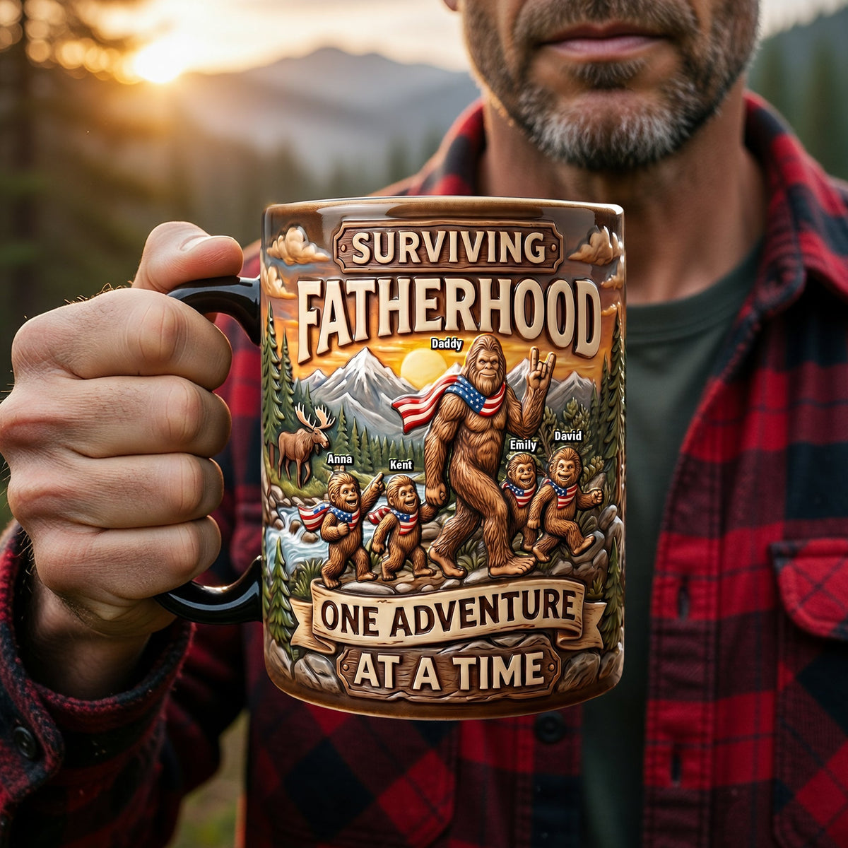 Surviving Fatherhood Magic Coffee Mug - Personalized Gifts For Dad 04paqn150526