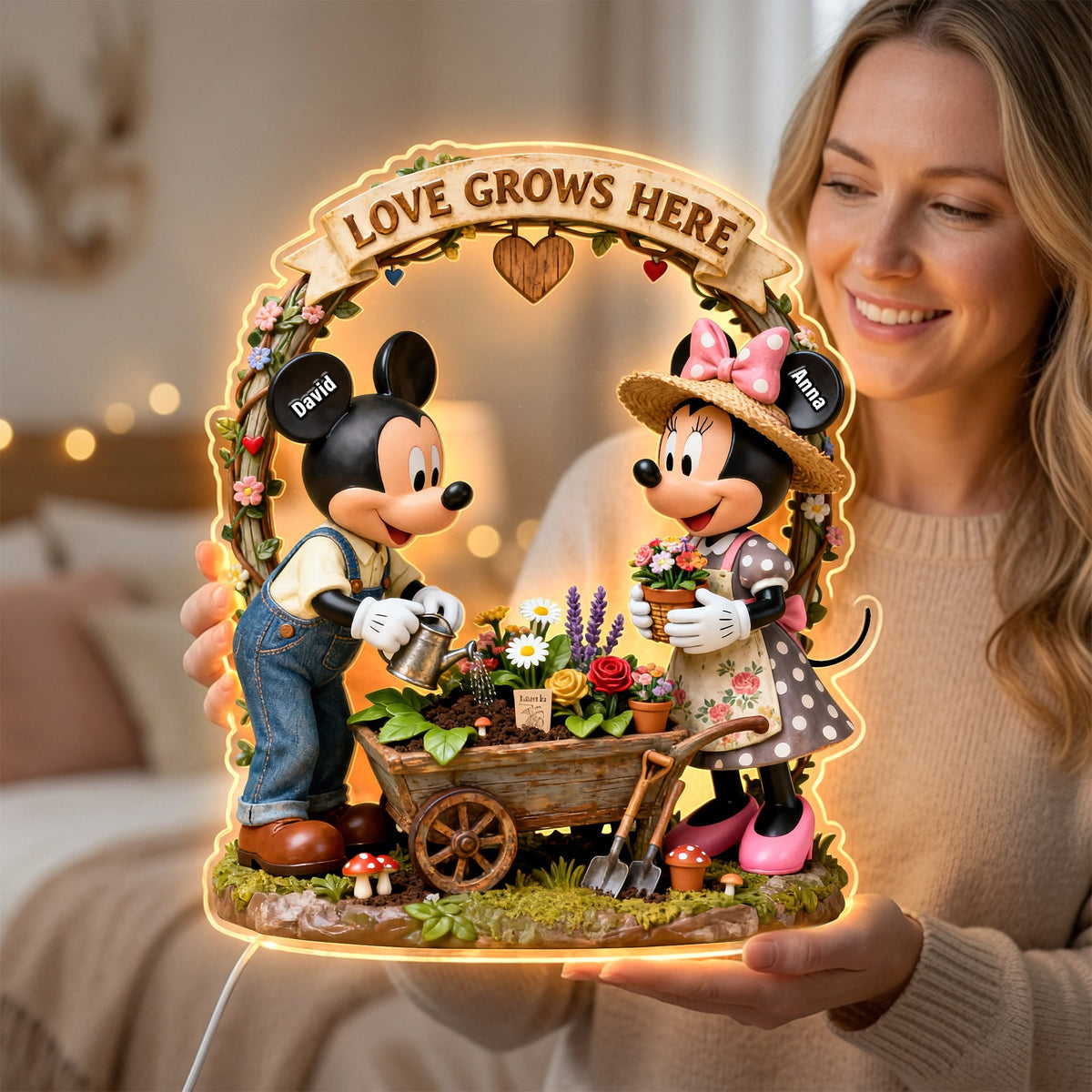 Love Grows Here Light Box - Personalized Gifts For Couples 04toqn240626