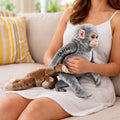 Monkey Custom Shaped Pillow - Personalized Gifts 06tglu060326