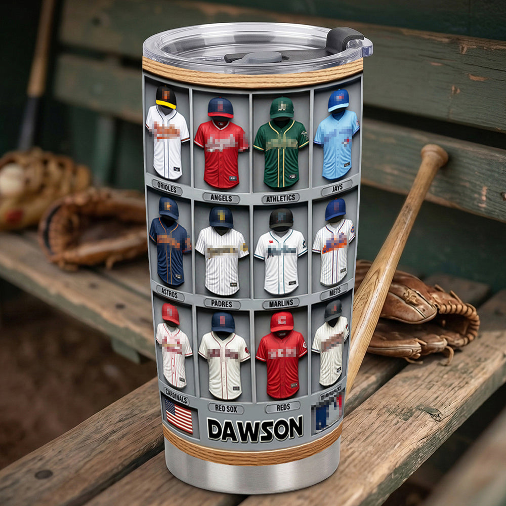 Sport Teams Uniform 20oz Tumbler - Personalized Gifts For Sport Lover Tumbler 03HUDT200326