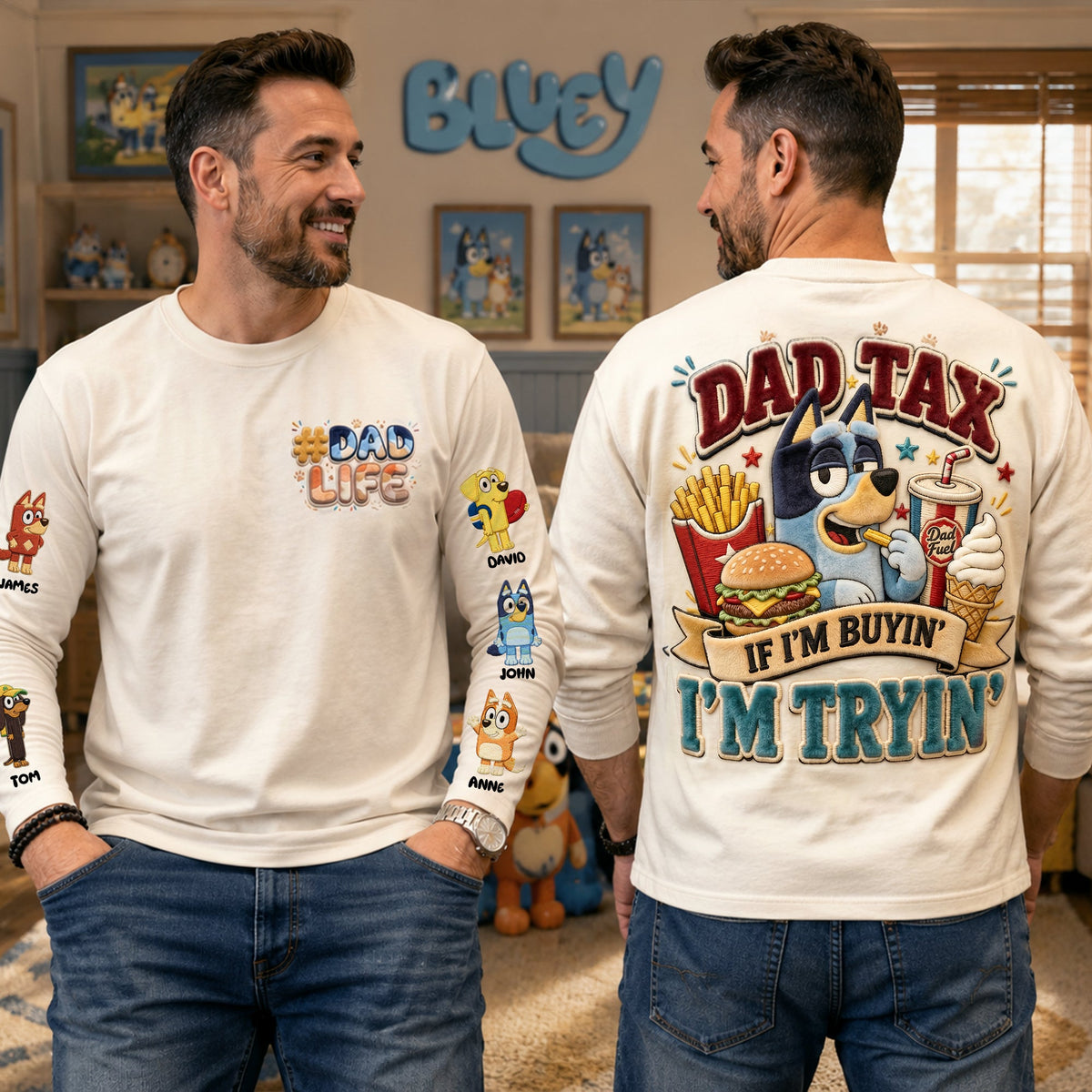 Dad Tax Shirt - Personalized Gifts For Dad 02palu250526