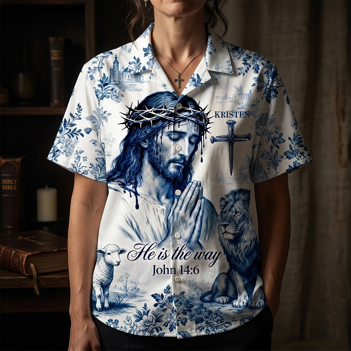 Jesus Christ Prayer Hawaiian Shirt - Personalized Gift For Christian 03HUDT170626