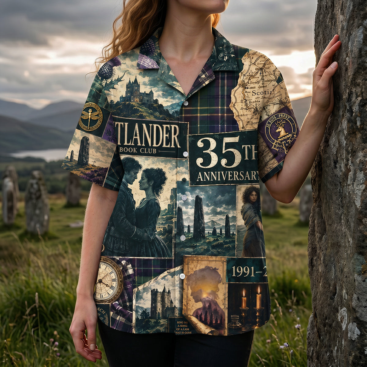 Time Traveling Hawaiian Shirt, Personalized Gifts For Book Lovers 04qhta080726