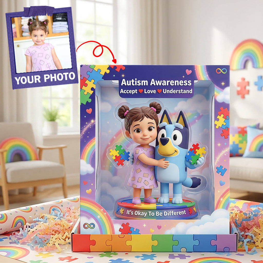 Love Understand Acrylic Plaque - Custom Photo Gifts For Autism 02NAMG100326