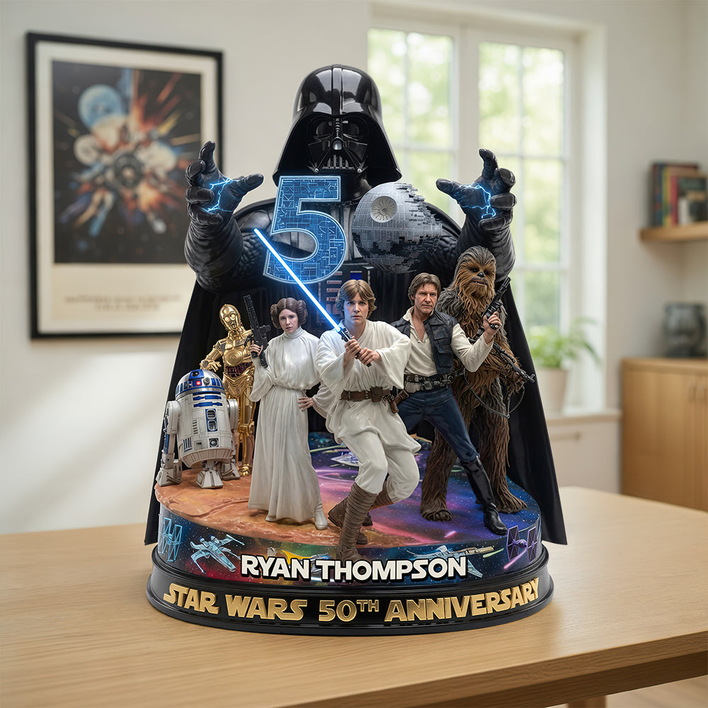 Epic Saga Anniversary Acrylic Plaque - Personalized Gifts 01ohdt080626