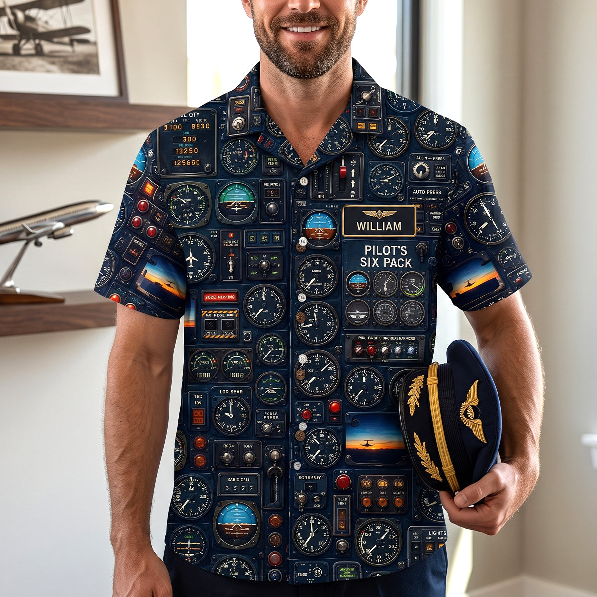Six Packs of Pilots Hawaiian Shirt - Personalized Gifts For Pilots 02hutn170726