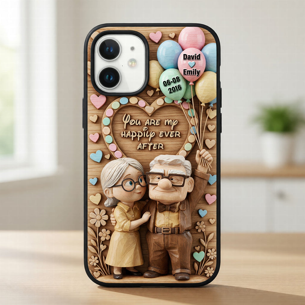 Eternal Love Phone Case, Personalized Gifts For Couple 06qhqn100626