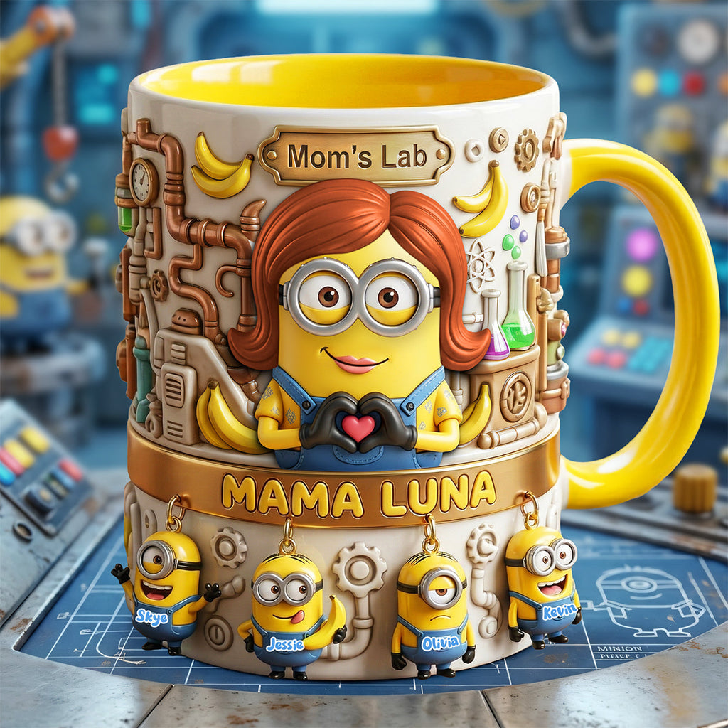 Mom's Lab Coffee Accent Mug - Personalized Gifts For Mother's Day 02pata030426