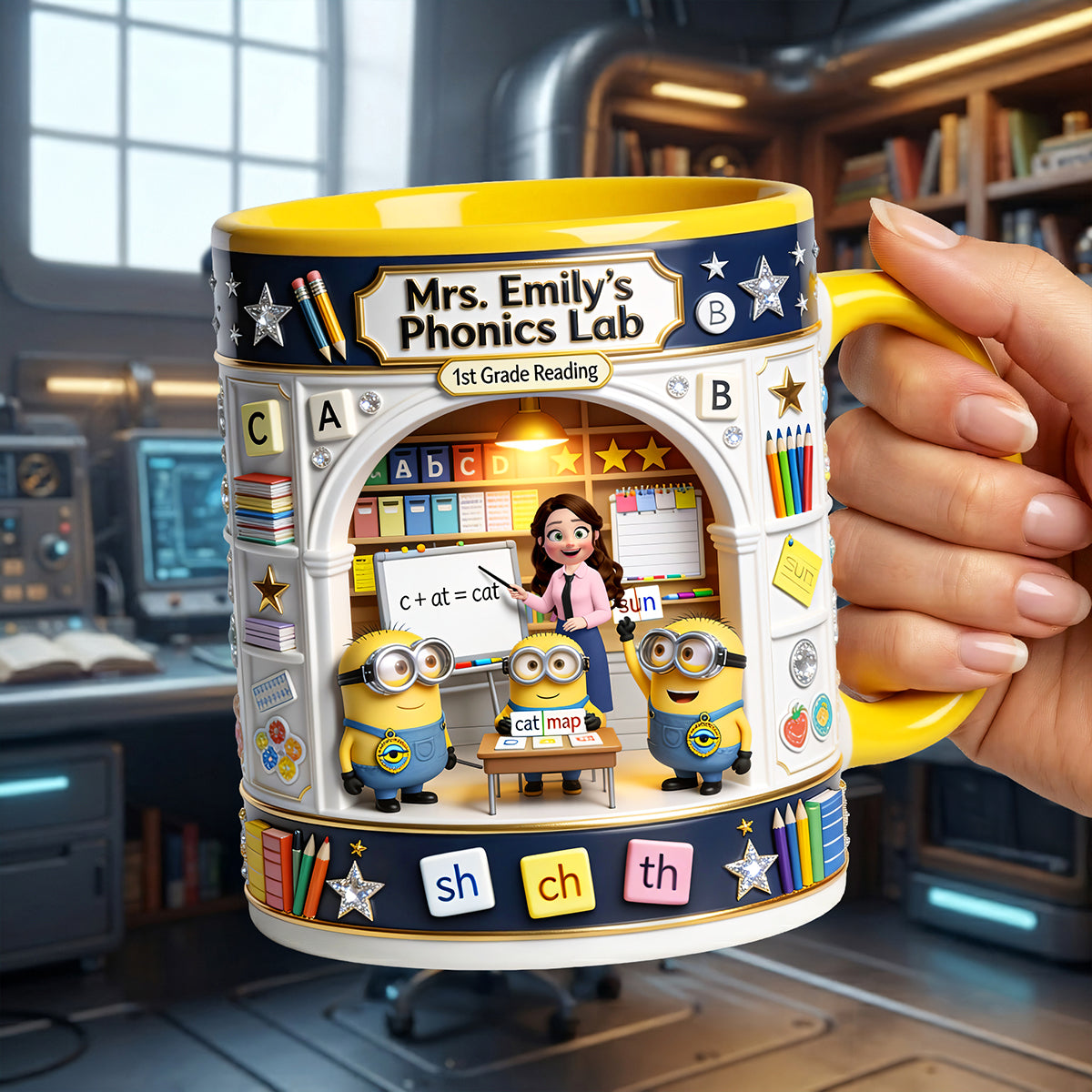 Classroom Boss Coffee Mug - Personalized Gifts For Teacher 02HATA070726