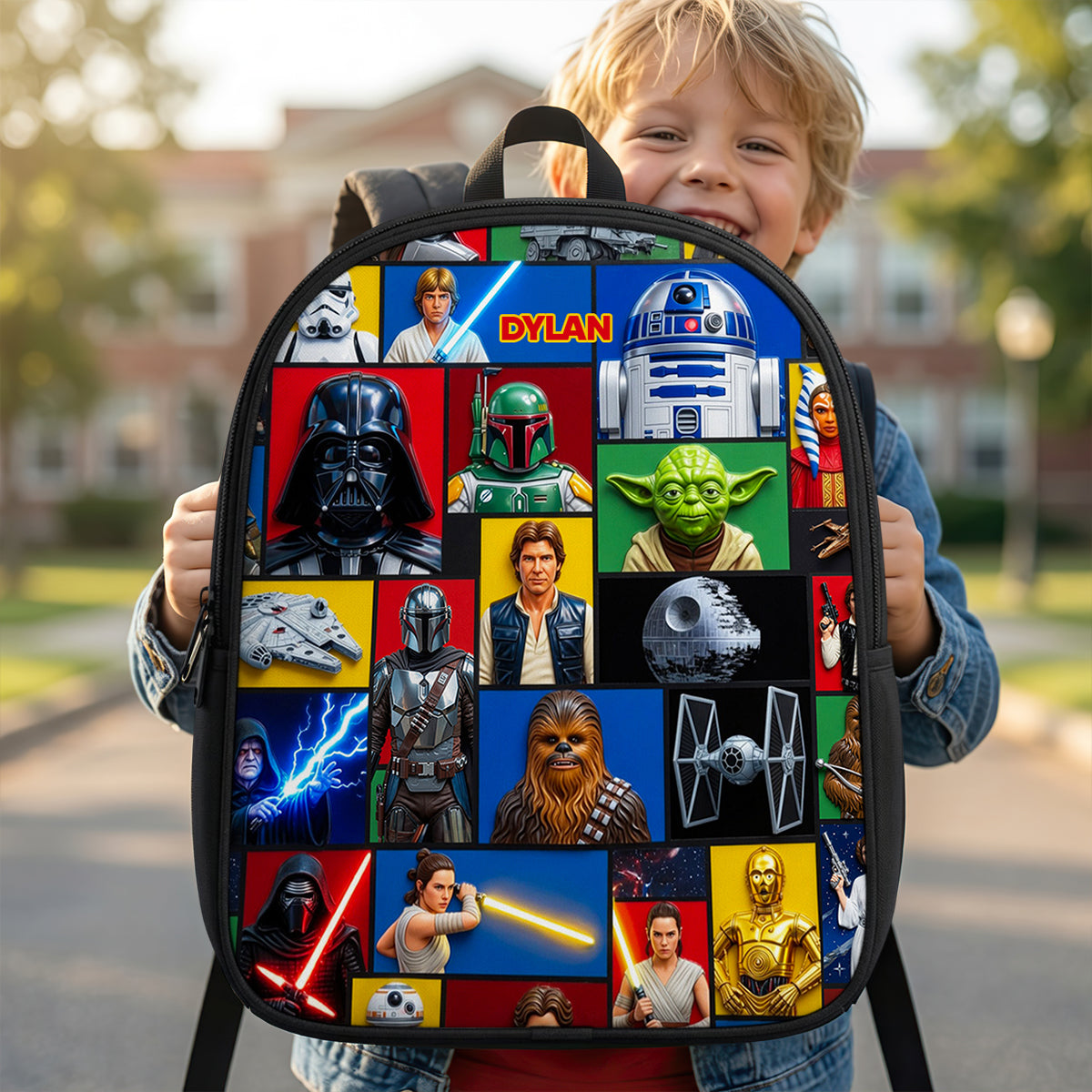 Legend Warriors School Bag - Personalized Gifts For Kids 04dtdt010726