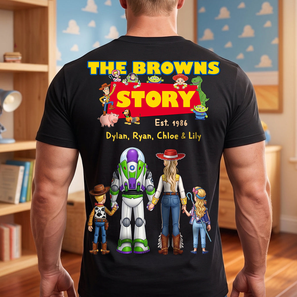 Cute Adventure Family Shirt - Personalized Gifts For Family 01HUDT200626