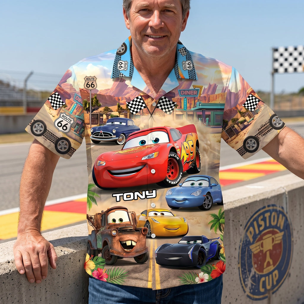 Racing Crew Hawaiian Shirt - Personalized Gifts 02nalu200626