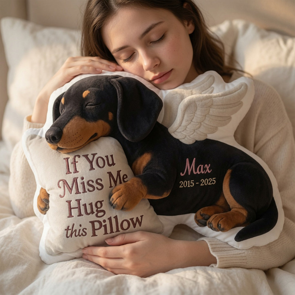 Dog Memorial Custom Shaped Pillow - Custom Photo Gifts For Dog Lover 05tglu020726