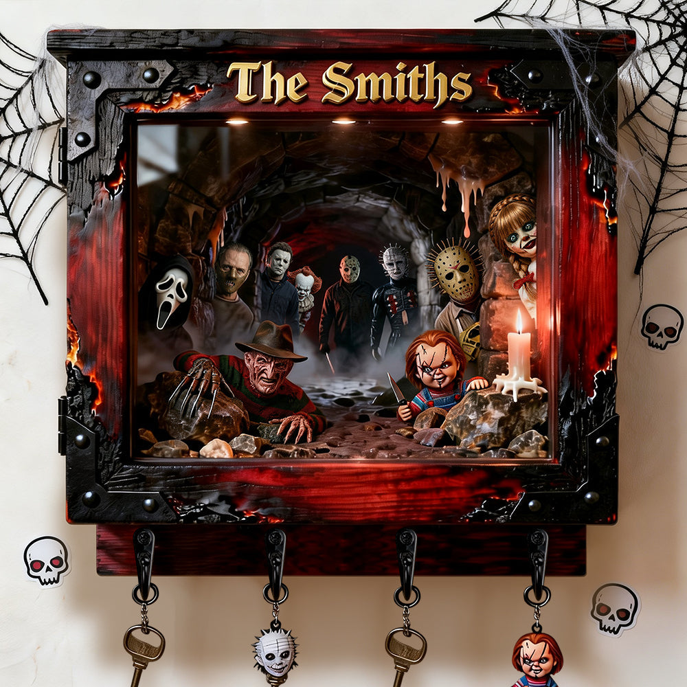 Horror Villain Acrylic Key Hanger - Personalized Gifts For Family 03TGDT020326