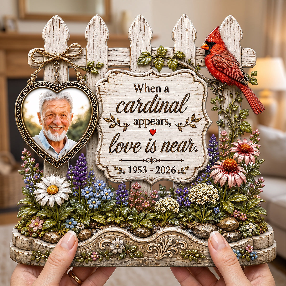 Custom Photo Memorial Acrylic Plaque - Personalized Memorial Gifts 02hatn080726