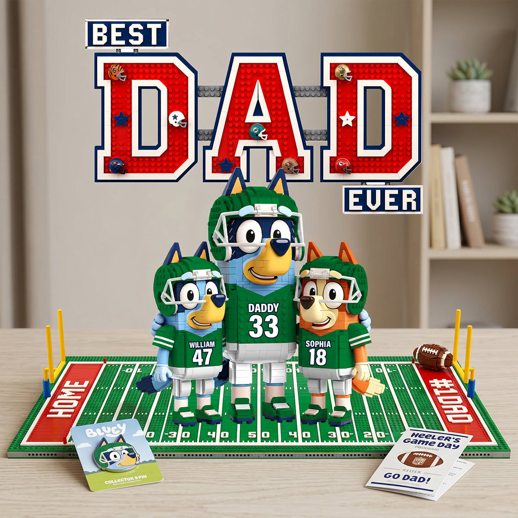 Game Time With Dad Acrylic Plaque - Personalized Gifts For Dads 03HUTN290426
