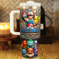 40th Anniversary Monster Trainer Tumbler - Personalized Anniversary Gift 01toqn120326