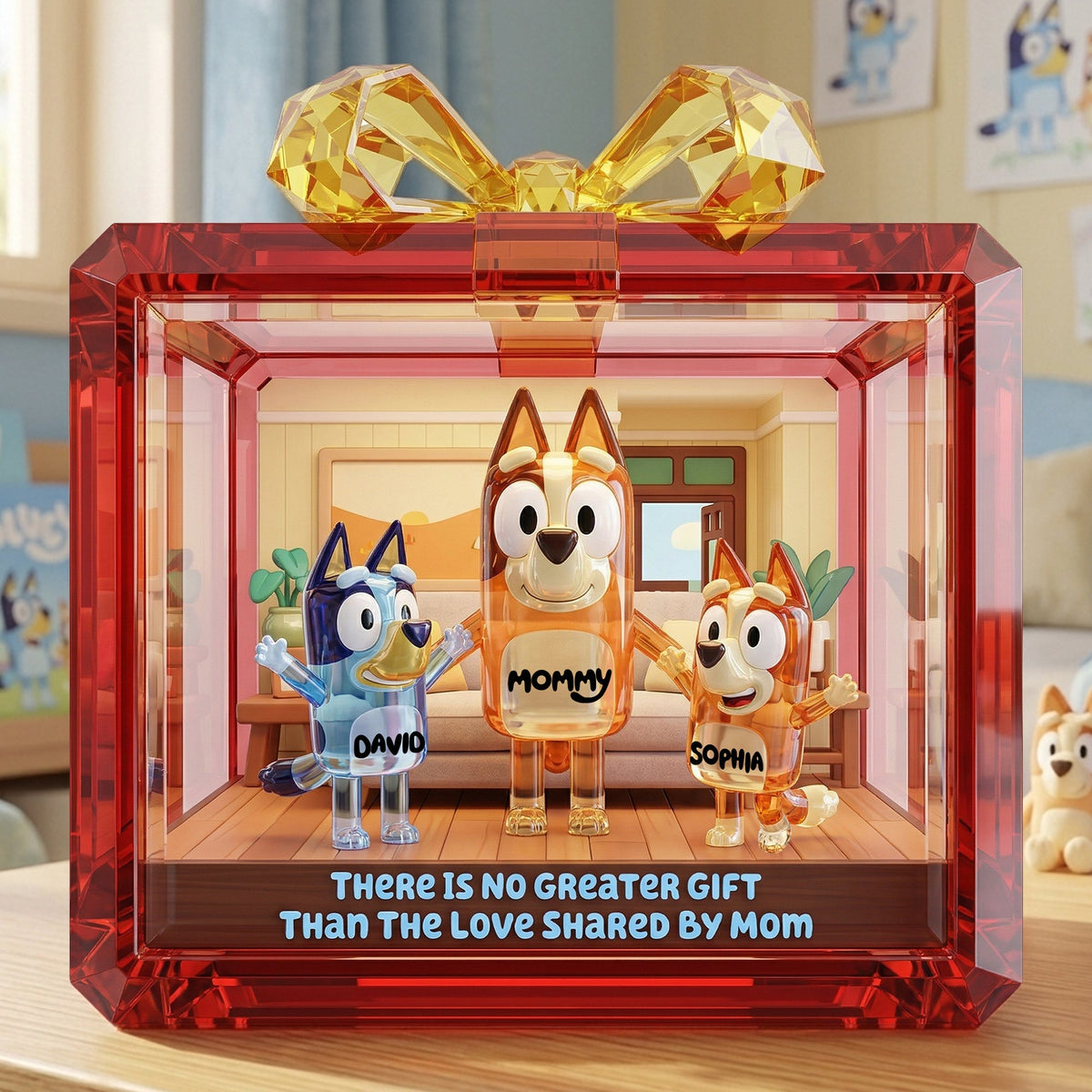 Mom's Love Acrylic Plaque - Personalized Gifts For Moms 01nalu080426