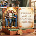 Thank You Mom Acrylic Plaque - Custom Photo Gifts For Mothers 03nata200326