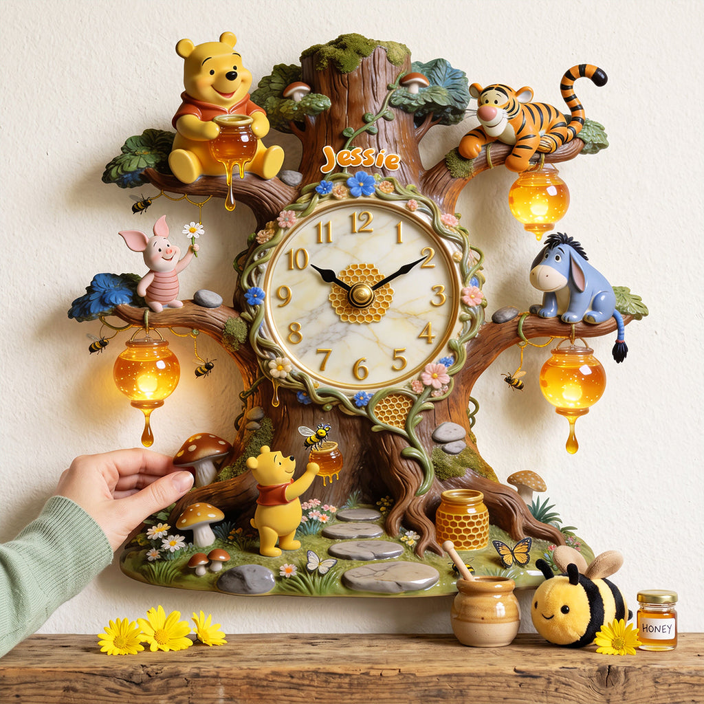 Lovely Friends Hanging Wall Clock - Personalized Gifts 04pgta140726